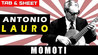 TABSheet Momoti by Antonio Lauro PDF  Guitar Pro  MIDI [upl. by Hewie]