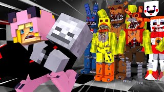 ICH ERSCHRECKE SIE ALS FIVE NIGHTS AT FREDDYs  Minecraft ERSCHRECKT [upl. by Dew]