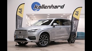 VOLVO XC90 20 T6 INSCRIPTION AWD 5d 316 BHP AT KALLENHARD [upl. by Anwahs]