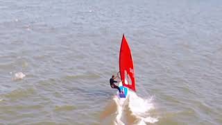 Windsurfer LT filmed with Swellpro Spry quotFollow mequot mode [upl. by Arch]