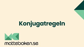 Konjugatregeln  Algebra  Matte 2 [upl. by Gaston]