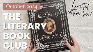 LIMITED EDITION Literary Book Club Box  October 2024 [upl. by Antony]