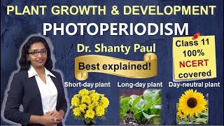 Photoperiodism  Plant growth and development [upl. by Koh509]