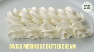 Perfect Swiss Meringue Buttercream  How To Make Soft And Fluffy Buttercream  VERY EASY RECIPE [upl. by Amaryllis]