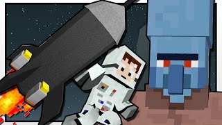 Minecraft  THE SPACE MISSION  Custom Mod Adventure [upl. by Anitnauq11]