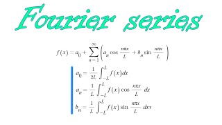 푸리에급수 4편 일반적인 공식 임의의 주기 일반화 [upl. by Eisnil]
