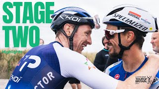 HIGHLIGHTS  2024 Lloyds Bank Tour of Britain Men  Stage Two [upl. by Eiahpets181]