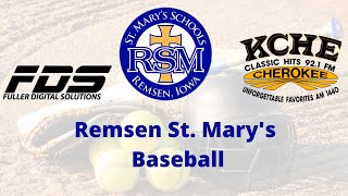 Remsen St Marys Vs NewellFonda  IHSAA 1A Substate 2 Second Round [upl. by Gabbey]