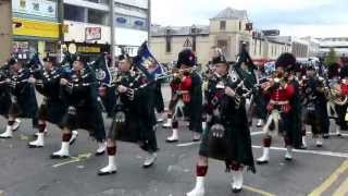 Argylls Farewell Parade Stirling [upl. by Crescentia]