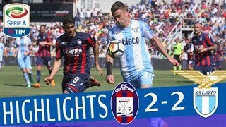 Crotone  Lazio 22  Highlights  Giornata 37  Serie A TIM 201718 [upl. by Norrv368]