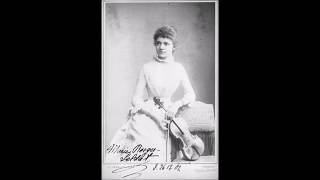 Marie Soldat18631955Spohr ConcertoOp552ndAdagioREC1920 [upl. by Jacintha]