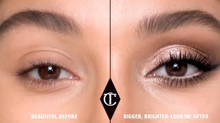 How To Apply Hollywood Flawless Eye Filters in Star Aura  Charlotte Tilbury [upl. by Rodmann]