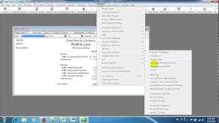 QuickBooks 08 How to Print Reports [upl. by Addison]