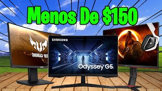 👉TOP 5 MONITORES GAMERS A Menos De 150 DOLARES  MEJORES MONITORES GAMING 2024 CALIDAD PRECIO [upl. by Jennette878]