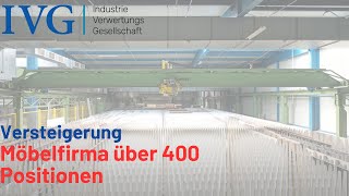 Versteigerung Karl W Niemann GmbH amp Co KG I IVG [upl. by Anaynek]