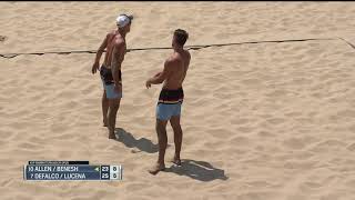 TJ Defalco Detonates at MBO  AVP Manhattan Beach Open [upl. by Davey833]