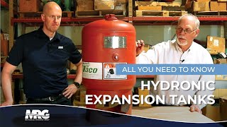 Hydronic Expansion Tanks  Mechanical Pros  Hydronic Heating Systems Explained [upl. by Rabaj712]