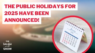 The Public Holidays For 2025 Have Been Announced [upl. by Yaj840]