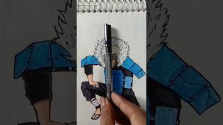 Drawing Tobirama Senjunaruto shortsfeed animeart [upl. by Ahsienahs190]