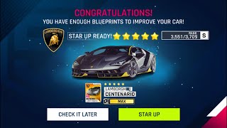 MAX UPGRADE LAMBORGHINI CENTENARIO ASPHALT 9 CAR UPGADING GAMEPLAY [upl. by Eaneg142]