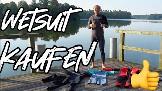 😍 Wetsuit kaufen  🙃Schwieriges Thema den richtigen 🙂 Neoprenanzug zu kaufen [upl. by Accissej]