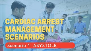 Cardiac Arrest Scenario 1  Asystole [upl. by Latia]