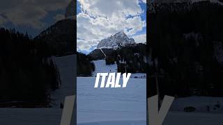 Italy 🇮🇹 Skiing ⛷️ [upl. by Nadoj]