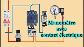 Manomètre avec contact électrique [upl. by Vivie]