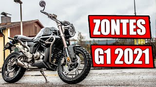 ZONTES G1 125CCM ERSTE FAHRT MOTORRAD 2021 [upl. by Sommers699]