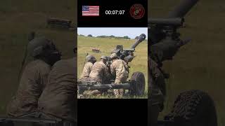 Cannon crewmember artillery live fire no1trending alliedmarine army marines navy royalmarines [upl. by Pena]