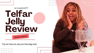 Telfar Bag Review  Telfar x Melissa Jelly  Stadium Approved Purse [upl. by Hindu]