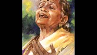 M SSubbulaakshmi  Bhajan  Raag Bageshree  Nis Din Barsat Nain Hamare [upl. by Vins]