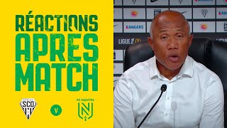 Angers SCO  FC Nantes  la réaction dAntoine Kombouaré [upl. by Ile]