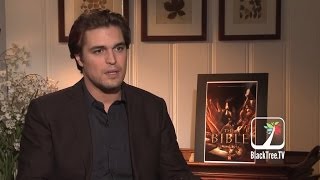 Interview with Jesus played by Diogo Morgado for The Bible miniseries [upl. by Mian]