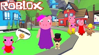 🐷JUEGO EL NUEVO MAPA SECRETO DE PIGGY EN ADOPT ME  ROBLOX🐷 [upl. by Yssenhguahs955]