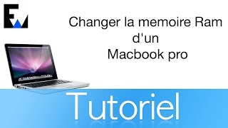 Tuto Changer la memoire ram dun Macbook pro [upl. by Langdon]