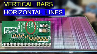 Vertical Line amp Horizontal Line Problem on 32inch Walton LED TV  E15063094V0 TCon Board Repair [upl. by Peirsen]