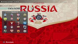 PES 2018 PS2  World Cup 2018 Modern HD Style season 201718 [upl. by Loise35]