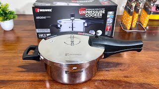 Best Bergner New 25 Ltr triply cooker review Steel cooker [upl. by Johen]