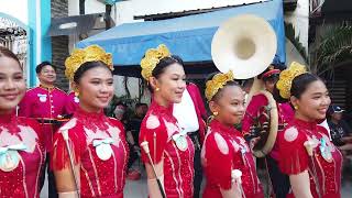 Marching Band  Town Fiesta Conception Malabon City [upl. by Nahaj938]