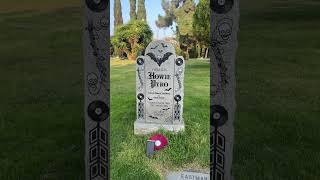 Grave of Howie Pyro American bass player theblessed freak dgeneration pcphighway danzig [upl. by Aurora388]