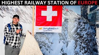 Jungfrau Travel Guide  Top of Europe  Day 3 in Switzerland Hindi 2024 [upl. by Ainafets951]