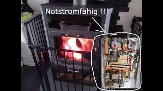 wasserführender Ofen amp Blackout was nun Bereit für den Stromausfall mit DIESEM Notstrom Umbau [upl. by Sama]