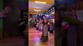 Tibetan dance ⭐️ tibetan dancevideo shorts [upl. by Ariem]