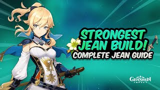 ULTIMATE JEAN GUIDE Best Jean Build  Artifacts Weapons Teams amp Rotations  Genshin Impact [upl. by Evot]