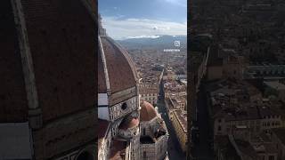 A tour of Florence’s Brunelleschi Dome 🎨🇮🇹 travel italy [upl. by Quillon355]