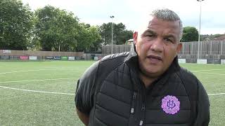 INTERVIEW  Hakan Hayrettin  Dorking Wanderers  200724 [upl. by Aubry]