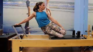 PILATES reformer workout FULL BODY  48 MIN  NO props [upl. by Emmalynne502]