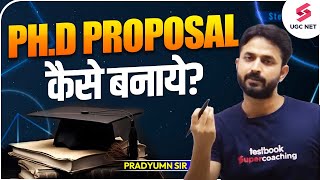 PhD Proposal Topic Latest Update  How to Write PhD Research Proposal  Pradyumn Sir [upl. by Elleinod389]