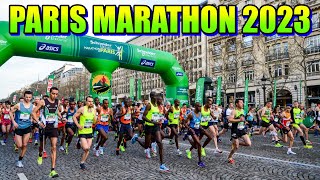 MARATONA DE PARIS 2023  Paris Marathon Full Race  Full HD [upl. by Tracey]